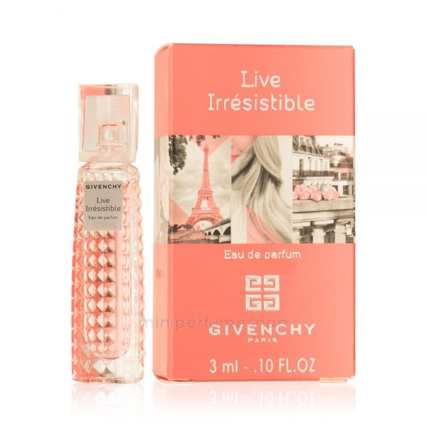 Mini perfume Givenchy Live Irresistible- EDP 3 ml.