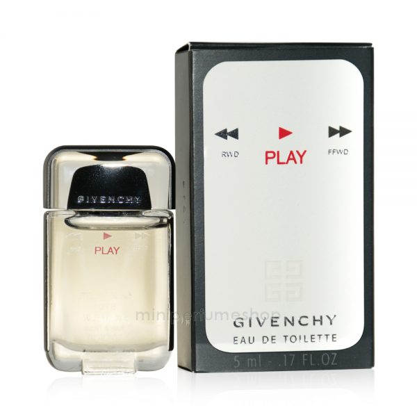 Miniaturas de perfume Givenchy Play 5 ml.-EDT