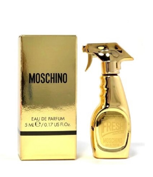 Mini perfume Moschino fresh gold 5 ml. - parfum