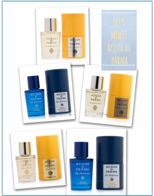 Set 5 mini Acqua di Parma 5 ml.