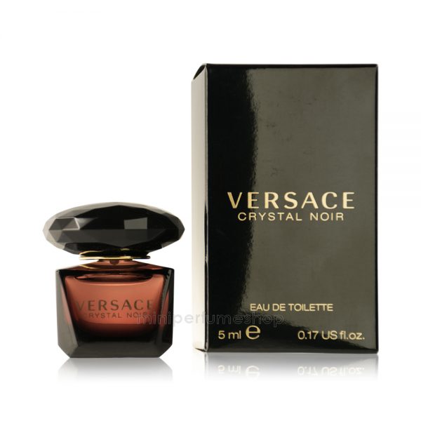 mini perfume Versace Crystal noir