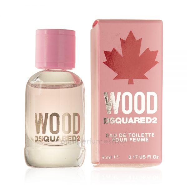 Mini perfume Dsquared2 Wood 5 ml. -EDT