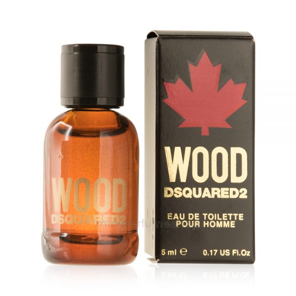 Mini perfume Dsquared2 Wood Man 5 ml. -EDT